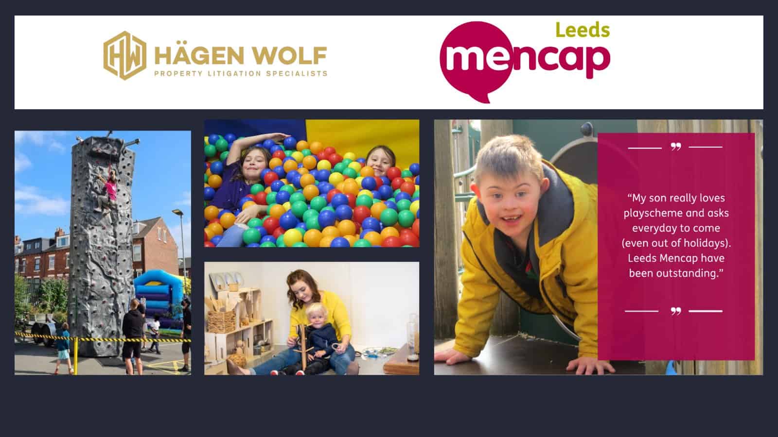 Charity of the Year Partnership with Hagen Wolf