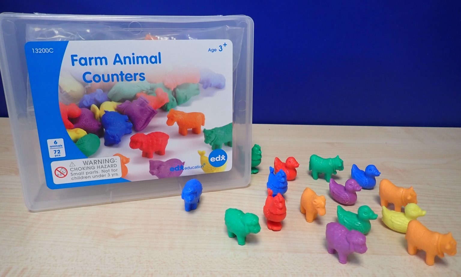 Colourful Farm Animal Counters - Leeds Mencap